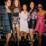 Anna Cathcart Instagram – F is for friends… and fashion and food.  thank you @sergiohudson for an incredible night filled with so many of my favourite things!! 🫶