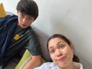 Judy Ann Santos Instagram - First time to leave manila without dada and the girls.. this time it’s just mommy and kuya and ate arlen .. missing a big chunk of our family here in KL.. mommy and kuya time muna, while dada spends time with the girls. Missing you big time bub. 😘😘 @ryan_agoncillo