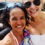 Jessica Capshaw Instagram - Hike to a waterfall? ✅

Friendships forged? ✅

Memories made?✅ #Tahiti
