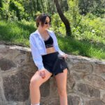 Fabiola Guajardo Instagram - Alo sneakers are back! 👟🌳
#alox01classic 
@aloyoga @alo