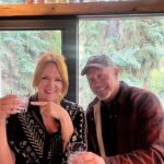 Ree Drummond Instagram - Note how Ladd’s expression never changes. This is what happens when I’m taken to a whiskey bar on vacation. 🤓🥃