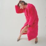 Milla Jovovich Instagram - Thank you @purplefashionmagazine and @ozpurple for an amazing new story in your 40th issue! It’s really interesting, because I cut my hair to get re inspired with myself to prepare for a new film (which obviously got pushed because of the strike). Though we didn’t end up shooting this year, I’ve loved the journey it’s taken me on and the different evolutions that it’s going through and it will continue to morph into by the time we  end up  starting production. I went for something extreme because I felt it was necessary to break out of “beauty mode” and what’s “normal”. It’s pushed me to re invent my personal style and see myself in a light that isn’t skewed by typical vanity. This has been incredibly liberating, as well as challenging, but I’ve loved the process. I’ve always felt that as an artist, I shouldn’t be caught up always “looking pretty” and I think that’s defined me in many of the stylistic choices I’ve made in my films. I’m so happy that this journey has been documented in such a rad way by the incredible team (listed below) who made it happen!

Haute Dissidence featuring Milla Jovovich @millajovovich in
Gucci F/W 2023-24 @gucci
Photography by Cameron McCool @cameronmccool
Styling by Erin Meehan @erin_e_meehan
Hair by Candice Birns @hairbycandicebirns at A-Frame
Agency @aframe_agency
Make-up by Sara Tagaloa @saratagaloa at Home Agency @homeagency
Photographer's assistant: Alexander Coopersmith
Stylist's assistant: Fernanda Cameron
Talent management: Chris Brenner @chrissbrenner at Untitled.

Purple #40 is on shelves now. Order your copy online on the PURPLE BOUTIQUE.
#fauxfur