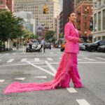 Jeannie Mai Instagram - You’re welcome NY, for my complimentary street cleaning 🩷