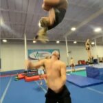 Kinsey Wolanski Instagram – A little night gymnastic session to remind me my body has still got it!
