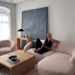Lena Gercke Instagram - Who doesn‘t want to chill on this couch forever ?!💕 had the best shooting day yesterday for our new home collection 🫶