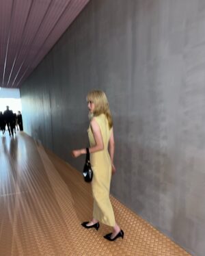 Mei Nagano Instagram - ・
Day 2💛💛💛
@prada 
#PradaSS24
#milanfashionweek