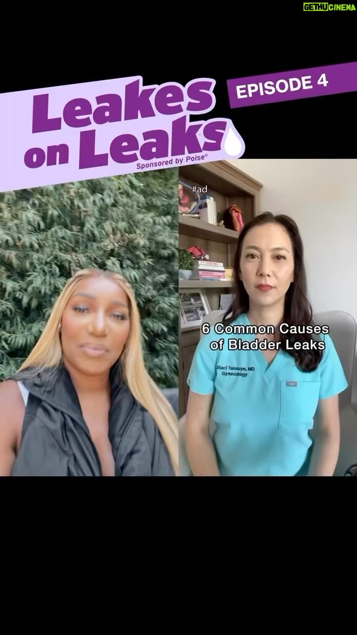 NeNe Leakes Instagram - @dr.staci.t is dropping some knowledge today! Don’t forget, the new @Poise ultra absorbent 7 Drop Pad will keep you clean, dry and fresh all day long. #ad #ItTakesPoise #LeakesOnLeaks