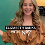 Elizabeth Banks Instagram – I’m super excited to be partnering with @no7usa! Science backed, affordable skincare that is #1 in the UK! Their latest range, Future Renew, contains a world-first peptide technology that reverses visible signs of skin damage as early as 4 weeks. Annnd I’m obsessed. #noregrets #futurerenew