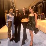 Clara Galle Instagram - What a pleasure to attend the Balmain show in Paris! 🤍🖤🌷 @balmain @olivier_rousteing, congrats!✨