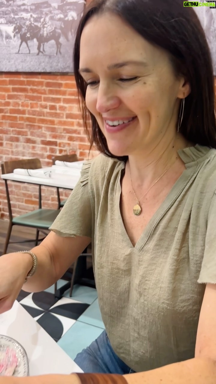 Ree Drummond Instagram - The Smith sisters ate lunch at @pwmercantile a couple of weeks ago, and it was more divine than ever. š We kept cracking up because we said āthank youā to our amazing server Destiny about four hundred times (one for each menu item we orderedā¦) š¤ Come eat and be merry sometime soon! The calories donāt count if you tell your server thank you after each dish! š
