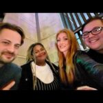 Katherine McNamara Instagram - I may be from Kansas (City) but my trip to Oz was pure magic✨ Dice, old friends, and great great great grandsons — oh my!!! You never know who you’ll run into Down Under. More to come, but here is part one… 🇦🇺🌏