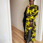 Danai Gurira Instagram - I can’t quite describe the powerful feeling being with fellow global citizens on Saturday gave me. Everyone in attendance at #GlobalCitizenFestival was united to see the end of extreme poverty across the globe. Global Citizens like you and me have taken over 3 million actions, including monumental pledges to prioritize human rights for women and girls, an area near and dear to my heart. There are still millions of people who need help in this fight, and it is imperative that we amplify this mission with as many as we can.

It was so great to announce the progress of the pledge made by #Verizon to help young students have the tech they need to learn at the highest level with the CEO of Verizon @hansvestberg and the outstanding eighth grade Verizon Innovative Learning students Angie and Naoki.

It also was incredible to share the stage with Ineza Umuhoza Grace— an astounding young Rwandan female environmentalist who has made real and powerful strides to hold world leaders accountable for the carbon footprint they create. On stage she called for climate action and announced youths' demands ahead of @cop28uaeofficial launched by @lossanddamageyouthcoalition. Be sure to sign her petition that insists on taking the burden off of more vulnerable nations and giving it to the nations that create the largest negative impact on the environment: https://www.globalcitizen.org/en/action/cop28-demands/

Let's keep using our collective voices to highlight these issues and face them as a global community, together.