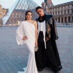 Karla Souza Instagram - Lancôme x Louvre @lancomeofficial #lancomemx #lancomexlouvre 

Dress @andrespajon