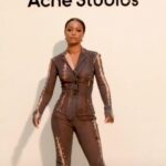 Justine Skye Instagram - love @acnestudios