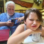 Milla Jovovich Instagram - So here’s the moment no one’s been waiting for. But I finally got some of my favorite shots from our trip to #venicefilmfestival for @amfar! Warning, I might add a few in the next couple of days as stand alones, but this is the main dump. We swept across the canals in boats, took gondola rides with our kids for the first time and ate some insanely amazing food along the way. We stopped at the @guggenheim_venice which was truly the highlight of the trip. To see my kids so intrigued and inspired by all the post modern art completely justified them missing their first day of school. I’m a true believer that real like experience trumps anything you read in a textbook and to have my 8 year old tell me that her favorite paintings were made by Tanguy was a pivotal point in my parenting journey. It was truly unforgettable on so many levels. So I’ll shut up now and let you swipe  to experience the beauty of Venice. Enjoy!