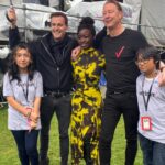 Danai Gurira Instagram - I can’t quite describe the powerful feeling being with fellow global citizens on Saturday gave me. Everyone in attendance at #GlobalCitizenFestival was united to see the end of extreme poverty across the globe. Global Citizens like you and me have taken over 3 million actions, including monumental pledges to prioritize human rights for women and girls, an area near and dear to my heart. There are still millions of people who need help in this fight, and it is imperative that we amplify this mission with as many as we can.

It was so great to announce the progress of the pledge made by #Verizon to help young students have the tech they need to learn at the highest level with the CEO of Verizon @hansvestberg and the outstanding eighth grade Verizon Innovative Learning students Angie and Naoki.

It also was incredible to share the stage with Ineza Umuhoza Grace— an astounding young Rwandan female environmentalist who has made real and powerful strides to hold world leaders accountable for the carbon footprint they create. On stage she called for climate action and announced youths' demands ahead of @cop28uaeofficial launched by @lossanddamageyouthcoalition. Be sure to sign her petition that insists on taking the burden off of more vulnerable nations and giving it to the nations that create the largest negative impact on the environment: https://www.globalcitizen.org/en/action/cop28-demands/

Let's keep using our collective voices to highlight these issues and face them as a global community, together.