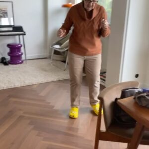 Angèle Instagram - ♥️🕊️ au revoir mamy pilou, tu seras toujours toujours toujours avec nous.