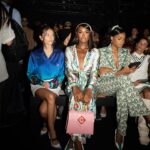 Coco Jones Instagram – Who woulda thought this Tennessee gwirl was gone be sitting front row at Paris fashion week 🫶🏾 Thank you @casablancabrand for having me!
