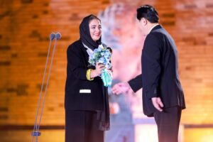 Narges Mohammadi Instagram - دهمین دوره فستیوال راه ابریشم چین 
ممنونم از کمپانی irimage برای تلاش شبانه روزی …
و آیدای عزیزم ممنونم که همیشه همراهم بودی …

Nargess Mohammadi receives the Best Actress Award for her role in Abbas Rafei’s WIND OF CHANGE at the 10th edition of Silk Road International Film Festival (September 23rd to 29th, 2023 / China).

The film has been previously screened at Dhaka 2023, UCLA Celebration of Iranian Cinema 2023 and Wales IFF 2023 (Best Foreign Film Nominee).

Nargess Mohammadi receives the Best Actress Award for her role in Abbas Rafei’s WIND OF CHANGE at the 10th edition of Silk Road International Film Festival (September 23rd to 29th, 2023 / China).

The film has been previously screened at Dhaka 2023, UCLA Celebration of Iranian Cinema 2023 and Wales IFF 2023 (Best Foreign Film Nominee).