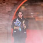Narges Mohammadi Instagram - دهمین دوره فستیوال راه ابریشم چین 
ممنونم از کمپانی irimage برای تلاش شبانه روزی …
و آیدای عزیزم ممنونم که همیشه همراهم بودی …

Nargess Mohammadi receives the Best Actress Award for her role in Abbas Rafei’s WIND OF CHANGE at the 10th edition of Silk Road International Film Festival (September 23rd to 29th, 2023 / China).

The film has been previously screened at Dhaka 2023, UCLA Celebration of Iranian Cinema 2023 and Wales IFF 2023 (Best Foreign Film Nominee).

Nargess Mohammadi receives the Best Actress Award for her role in Abbas Rafei’s WIND OF CHANGE at the 10th edition of Silk Road International Film Festival (September 23rd to 29th, 2023 / China).

The film has been previously screened at Dhaka 2023, UCLA Celebration of Iranian Cinema 2023 and Wales IFF 2023 (Best Foreign Film Nominee).