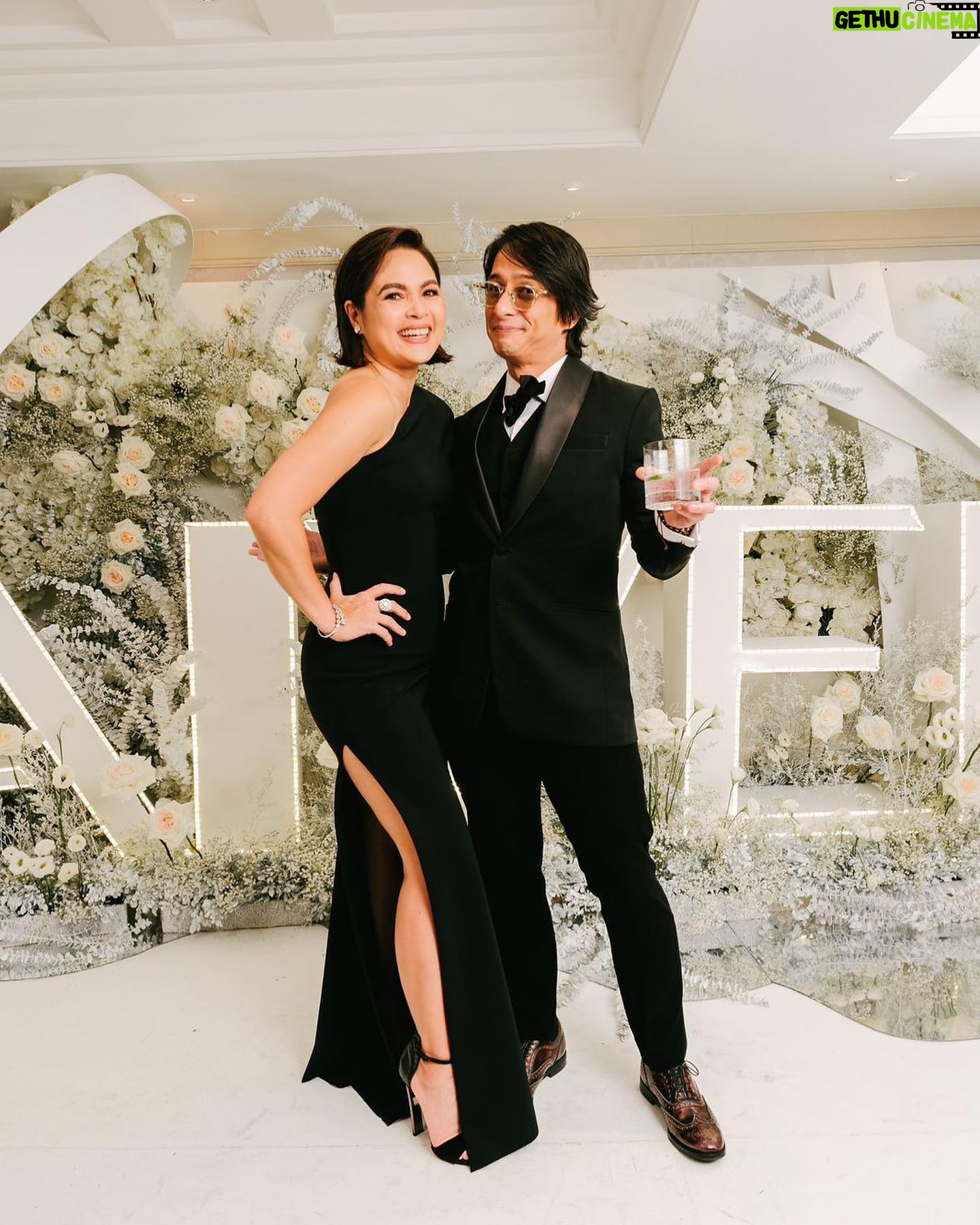 Judy Ann Santos Instagram - Fun times at the aivee booth ❤️ forever grateful for our aivee family.. making sure that we are red carpet ready. ❤️ #abscbnball2023 #forevergrateful #foreveraiveegirl