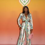 Coco Jones Instagram – Who woulda thought this Tennessee gwirl was gone be sitting front row at Paris fashion week 🫶🏾 Thank you @casablancabrand for having me!