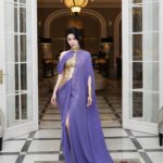 Fan Bingbing Instagram - Last day of work in San Sebastián! #71SSIFF

👗 @georgeschakraofficial FW 2023 Couture, styled by @wishgui3 and @_christopherbu_ 
💄💇🏻‍♀️ @huyiyin8 
📸 @yuanyizhang 

❤️ Team: @jerseychong @mattie_ma @babezoooooooe @chrisprapha @randcpmk (@missbega)
