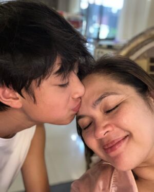 Judy Ann Santos Instagram - My sweet, silly , loving, kind-hearted, boy… ❤️ another year older my love.. but you will always be our little boy. Wherever life brings you, whatever the future holds.. always remember, you have us .. your family , to guide and support you each and every step of the way.. we love you so , soo much. ❤️ happy 13th my boy. 😘 #lucho13th