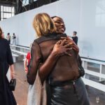 Danai Gurira Instagram - #Flashback to my time celebrating my friend @gabrielahearst at her show during #NYFW. As always, a gorgeous display of elegance, craftsmanship and beauty. Loved this collection and the grounded global awareness everything she does brings to the fashion sphere.