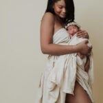 Chanel Iman Instagram - One of the greatest gift in life is bringing you into this world👼🏽 We love you so much Capri ❤️