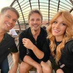 Katherine McNamara Instagram - Happiest of birthdays to the one and only @bradleyjames. Thank you for being such an incredible part of my life for so many years. I think the world of you so how apropos I could pop into your birthday adventure to celebrate your big day (thanks, Mia)! Wishing you have a day as extraordinary, wonderful and joyous as you!  Here’s to many more adventures to come. Much love! x
