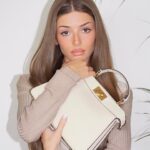 Mimi Keene Instagram - Playing peekaboo 🐾
#fendipeekaboo 
@fendi