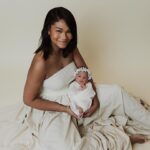 Chanel Iman Instagram - One of the greatest gift in life is bringing you into this world👼🏽 We love you so much Capri ❤️