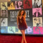 Sofie Dossi Instagram – Great night at the Taylor Swift world premiere 🤍