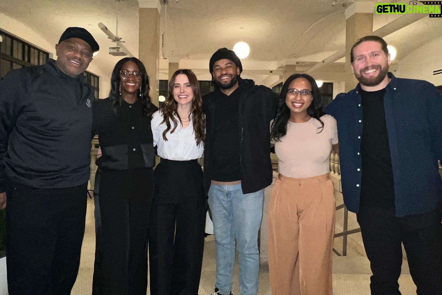Sophia Bush Instagram - We had the most wonderful time speaking at @michigantechweek and attending @blacktechsaturdays’ #BlackTechWeekend in Detroit on behalf of our firm, @unionheritage.
Our panel with @meaganaward was so special. We got to be frank, share tips, laughs, and truths about wins and loses. And talk about the work we do at the firm, as investors, and as advisors to the @firstwomensbank.
MTW, @newlab, and Michigan Central with @femology were all partners for an amazing brunch that brought together diverse founders and allocators. The conversations in the lobby went on for hours. We celebrated the 1 year anniversary of @venture313. And we watched our friend Darren Riley of @justairco host an incredible fireside chat with Lt Governor Garlin Gilchrist, talking about the way the entrepreneurial community in Detroit shows up for each other like nowhere else. @ltgovgilchrist echoed those sentiments, and took the audience through Michigan’s policies that make it the best place for entrepreneurs, and technologists, and why Detroit is the place for Black innovators to build new tech and new futures.
We love you #Detroit. We love you #Michigan. Thank you for a wonderful time. #MichiganTechWeek #UnionHeritage