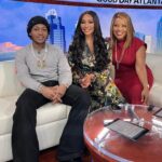 Cynthia Bailey Instagram – PRESS DAY for @bmfstarz with the one & only @lilmeechbmf! 
thank you @sharonlfox5 for a great interview. 
don’t forget to tune in for the season 3 premiere on march 1st!
i can’t wait for you guys to meet GLORIA!💃🏽

#bmf
#starzbmfseason3
#cynthiabailey 
#actress 
@50cent 

pantsuit- @lagencefashion