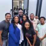 Tami Roman Instagram - When you spend 4-5 months a year with people, they become your family and you miss them when too much time goes by 😩 I love y’all! My #TheMsPatShow family 💛💛💛
@comediennemspat @jbernardcalloway @brittanyinge @thenameslupeee @vinceswann @theodorebarnes @jordanecooper