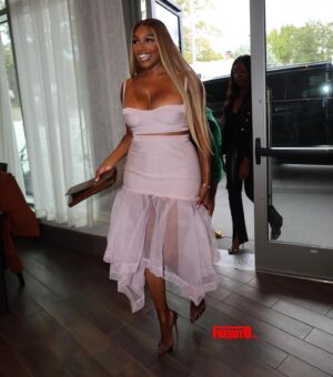 NeNe Leakes Instagram - SWIPE: Stepped out last night to support my friend Ervin Johnson and Atlanta Life Insurance 

Bumped into a ton of Atlanta socialites (I’ll post them in my story😜) Fun times! now let me crawl on back ova here in my corner!

Dress: Alexander McQueen
Shoes: Christian Louboutin
Smile by Nene Leakes 

Enjoy NL💋