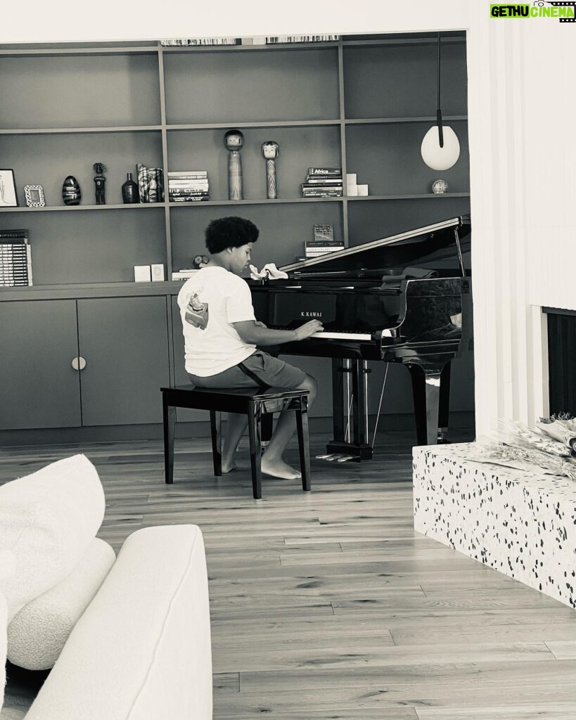 Nia Long Instagram - Baby grand for my baby. 😘