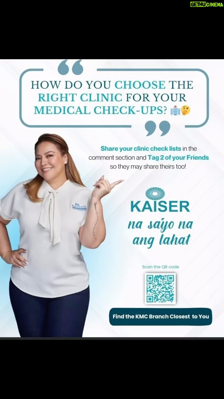 Karla Estrada Instagram - How do you choose the right clinic for your medical checkups?
Share your clinic check lists in the comment section, and tag two (2) of your friends!
Choosing the right clinic for regular checkups is essential for monitoring your health and preventing illnesses.
Kaiser offers a wide range of high-quality medical care services for your health and wellness needs. Kaiser, Na Sa’yo na ang Lahat!
Find the closest KMC Branch in your area: https://kaisermedcenter.com/branch
Don’t forget to like, comment, and share our social media platforms.
KMC: https://linktr.ee/kaisermedofficial
KIH: https://linktr.ee/kaiserinternationalofficial
#KaiserMedicalCenter
#KaiserInternationalHealthgroup
#MedicalCenterPhilippines
#KaiserNaSayoNaAngLahat
#KarlaEstrada