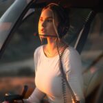 Kinsey Wolanski Instagram - Hop in, I’ll take you anywhere you want to go 👩‍✈️🚁 

#pilot #plane #adventure #girls