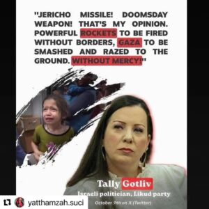 Erra Fazira Instagram - ・・・
GENGGG D4JJ4LLL $Y41T0N 1BL1SSS BERRSATTU ..
HANNCURKANLAHH PAKAATANN MEREKAAA YAA ALLAHHHHHHH!!

.
SHARE & REPOST SBG TANDA SOKONGAN TERHADAP P4L3ST1N3! TERUSKAN SOKONGAN DAN DOA BUAT PALESTINE WAHAI SAUDARA2 KU. 
Terus menyumbang ke akaun Maybank
Tabung Kemanusiaan MAPIM @mapimofficial
(562263540066)

#TaufanAlAqsa #typhoonAlAqsa #AlAqsa #prayforAqsa 
#bondaYattshare #yatthamzahshare #darihatiseorangMujahidah #fromtheheartofaMujahidah #yattmengayat #israelcuak #Amanpalestin 
#TaufanAlAqsa 
#TaufanBangkitMenghancurkan #visitisrael #israelfood #israel 
#TerkiniGaza #TaufanAlAqsa #IsraelCuak #MyAqsaDefenders
#aid4palestin #mapimmalaysia