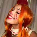 Valkyrae Instagram - Hot mess Pennywise for Halloween this year lol 🤡🎈