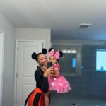 Zonnique Pullins Instagram - last day of October with my favorite girl in the whole wide world, Minnie 🎃🍭