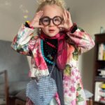 Iris Apfel Instagram - Candy, spiders, and tricky treaters galore…
These costumes are showing that more is more! 🎃🍬👻🕷️

Keep sharing your costumes - I want to see them!! 

#halloween #halloweencostume