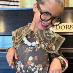 Iris Apfel Instagram - Candy, spiders, and tricky treaters galore…
These costumes are showing that more is more! 🎃🍬👻🕷️

Keep sharing your costumes - I want to see them!! 

#halloween #halloweencostume