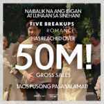 Julia Montes Instagram - Mula sa puso namin Maraming Salamat po sa inyong supporta …

NAIBALIK NA ANG PAG-IBIG (AT LUHA) SA MGA SINEHAN! 🫶❤️💓

Huwag nang magpahuli, manood ka na rin sa mga sinehan! 

#FiveBreakupsAndARomance
#5BAARNOWSHOWING