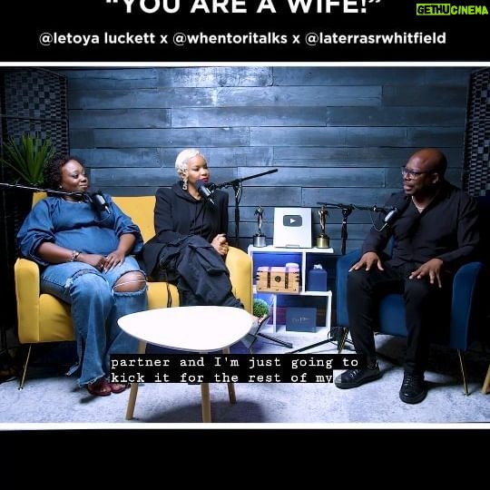 LeToya Luckett Instagram - THIS EPISODE RIGHT HERE WILL BLOW YOUR MIND! My homie @letoyaluckett unapologetically brought her therapist, the dynamic @whentoritalks, to the yellow couch with her to help eradicate the stigma in black communities regarding mental health. Run to the @dearfuturewifeypodcast YouTube Channel and see for yourself. Thank me later. Your breakthrough is waiting.