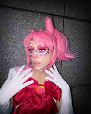 Riisa Naka Instagram - HalloweenNight2023🎀🪄🌙🎃👻

今年はちびうさになったよ🩷

たくさんアップしたい写真ありすぎて
とりあえずこれから🩷w

#halloween 
#セーラームーン