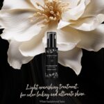Fan Bingbing Instagram - Introducing our new White Sandalwood Satin Protective Hair Oil! Control frizz, add shine, and protect your hair from damage. Say hello to glossy, vibrant locks with Fan Beauty!

#fanbeauty #fanbeautydiary #美黎汎